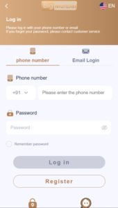 big mumbai login